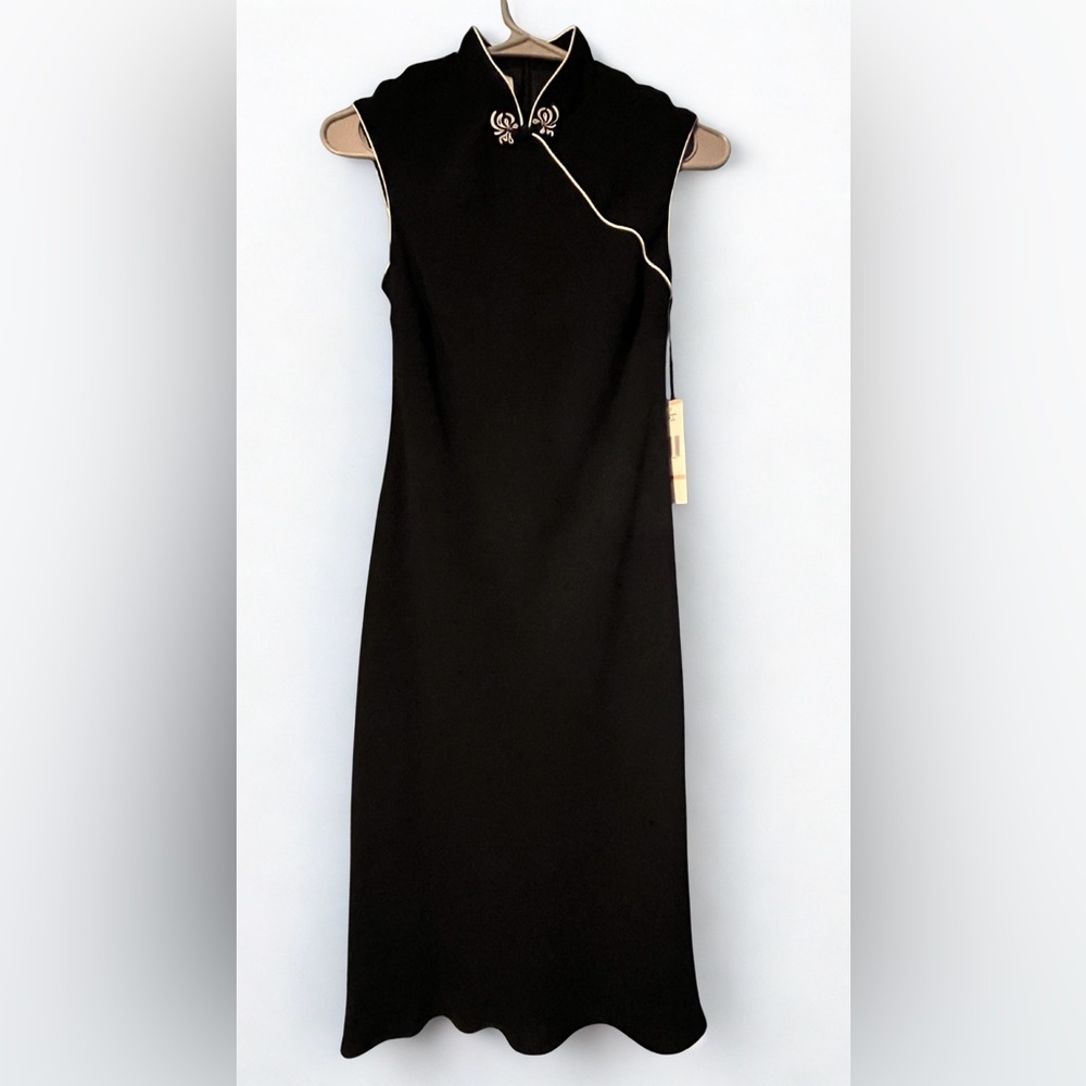 Vintage Evan-Picone Mandarin Sheath Dress